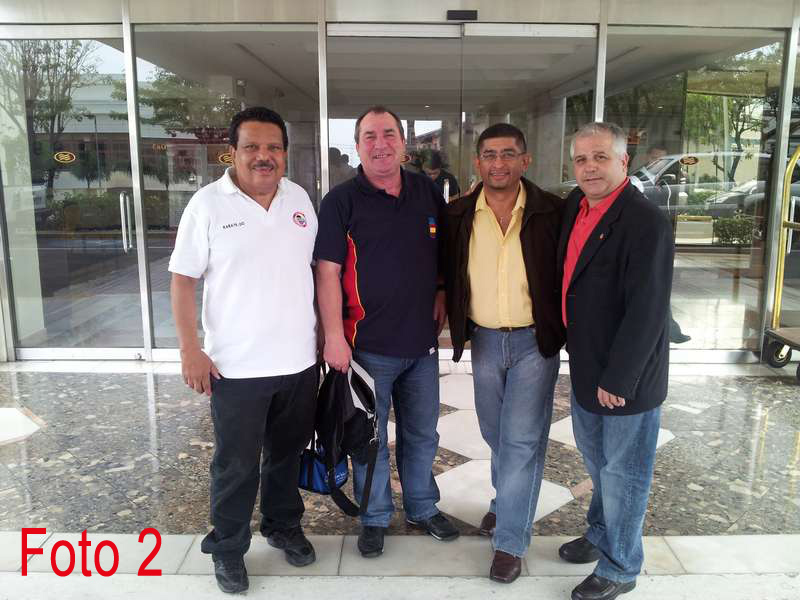 Ramón Arraiza colabora en la organización del Campeonato Panamericano de Karate Senior